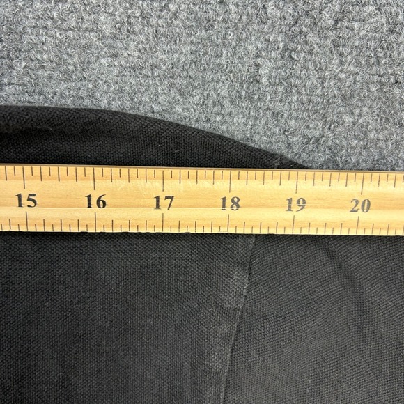 Lacoste Polo Mens Size 5 Black Short Sleeve Shirt Crocodile Logo France Made - Picture 7 of 10